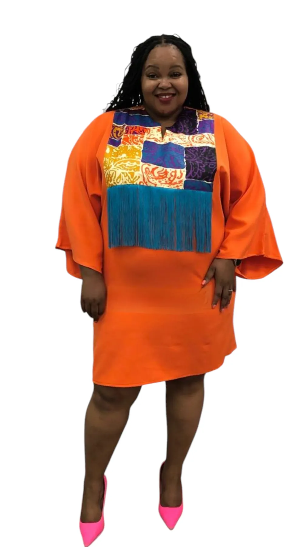 Justnje Dress Also Available In Green, Royal Blue