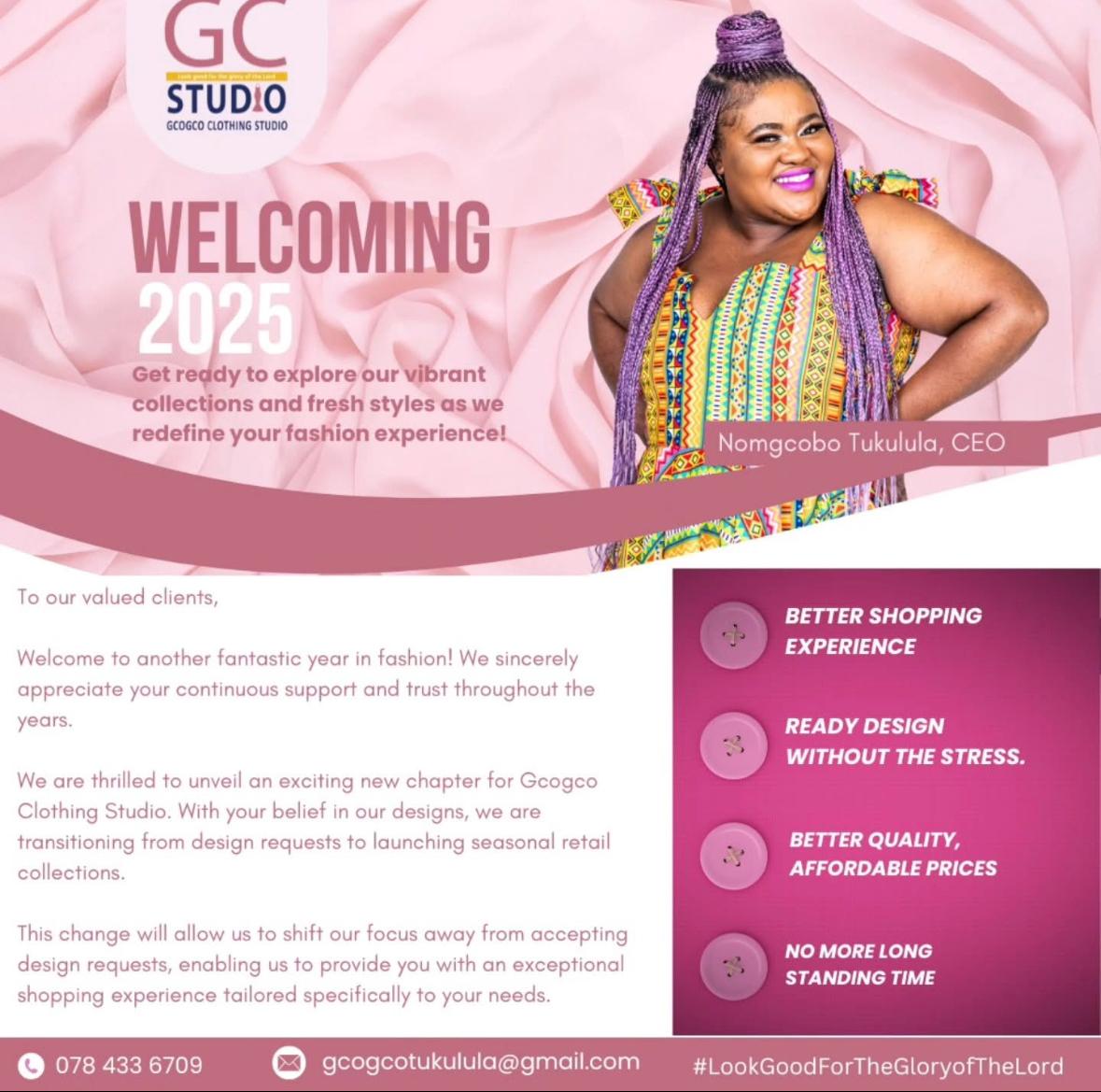 Gcogco Clothing Launch 2025