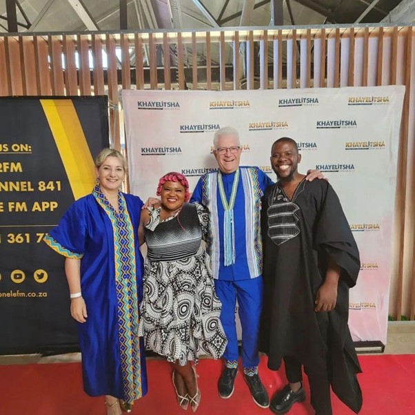 Dressed Premier Alan Winder and his wife  6 December 2025