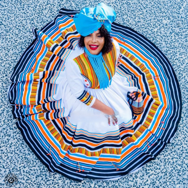 Traditional Dress blue